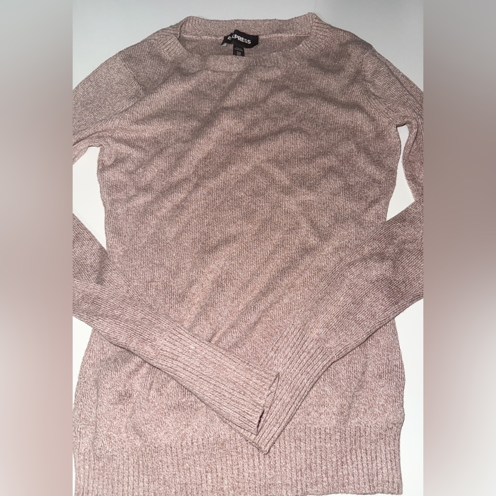 Express Women's tan Sweater